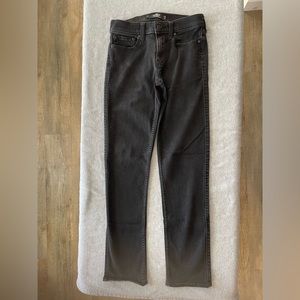 Mens Hollister Black Slim Straight Jeans